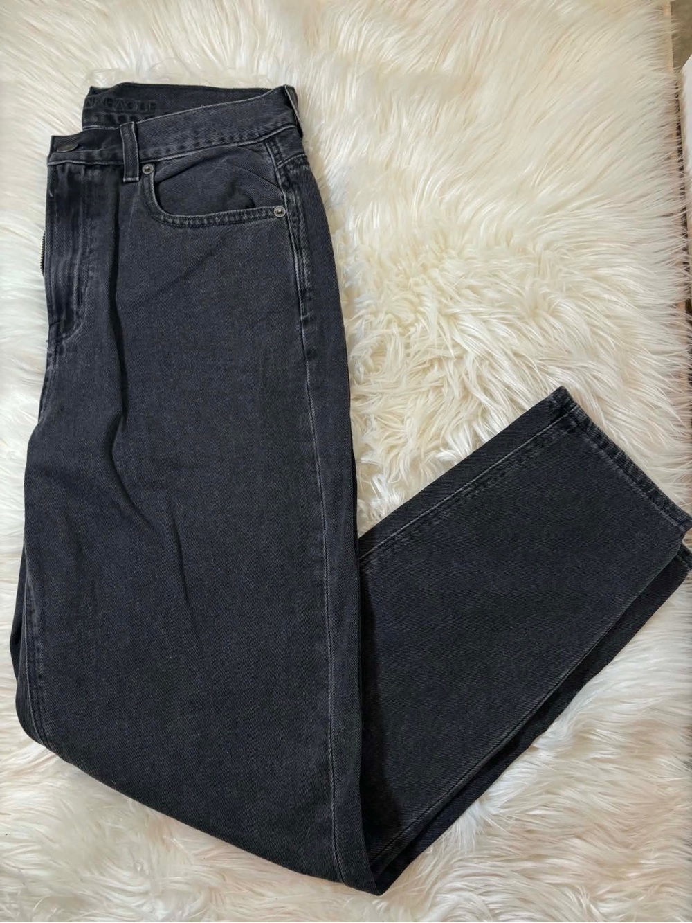 American Eagle Outfitters Black Straight Jeans